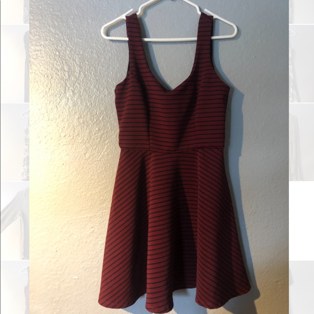 Maroon dress